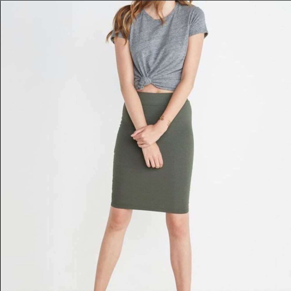 NWT Marine Layer Jasmine pencil skirt Micro Modal - Picture 1 of 6